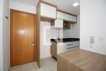 Cozinha de apartamento para alugar com 1 quarto, 46m² em Taguatinga Sul (taguatinga), Brasília
