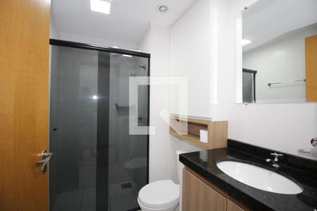 Apartamento para alugar com 46m², 1 quarto e 2 vagasBanheiro da Suíte