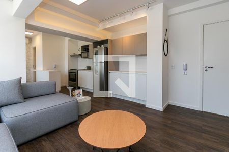 Sala de apartamento para alugar com 2 quartos, 76m² em Brooklin Paulista, São Paulo
