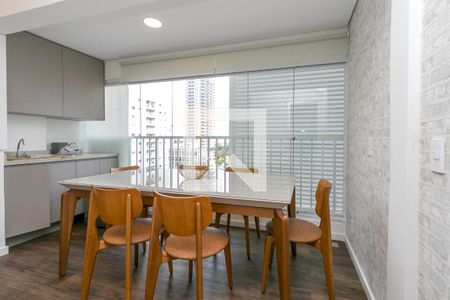 Varanda da Sala de apartamento para alugar com 2 quartos, 76m² em Brooklin Paulista, São Paulo