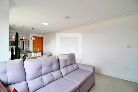Sala de apartamento à venda com 2 quartos, 85m² em Campestre, Santo André