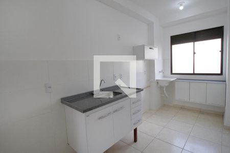 Apartamento para alugar com 44m², 2 quartos e 1 vagaCozinha e Área de Serviço