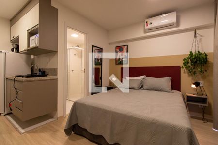 Quarto de apartamento para alugar com 1 quarto, 27m² em Liberdade, São Paulo