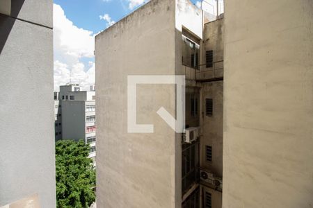 Apartamento para alugar com 27m², 1 quarto e sem vagaVaranda - Vista