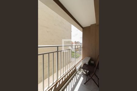 Apartamento para alugar com 27m², 1 quarto e sem vagaVaranda