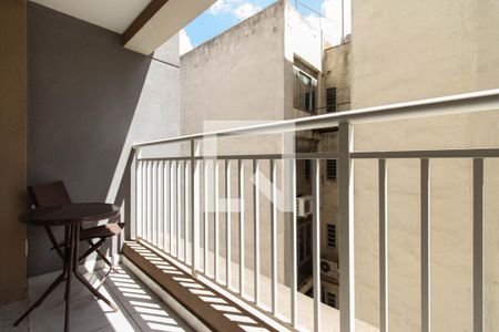 Apartamento para alugar com 27m², 1 quarto e sem vagaVaranda