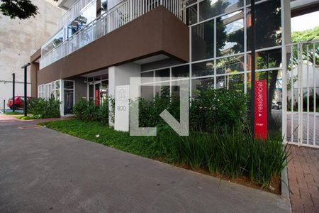 Apartamento para alugar com 27m², 1 quarto e sem vagaFachada e portaria