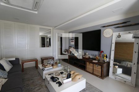 Sala 2 de apartamento à venda com 3 quartos, 328m² em Barra da Tijuca, Rio de Janeiro