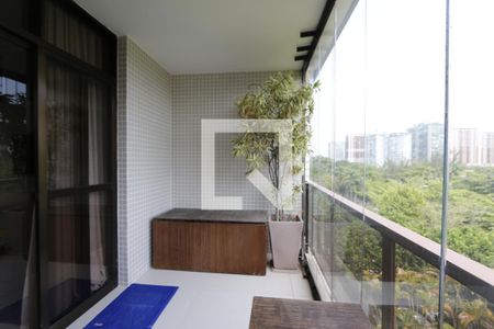 Varanda da Sala de apartamento à venda com 3 quartos, 328m² em Barra da Tijuca, Rio de Janeiro
