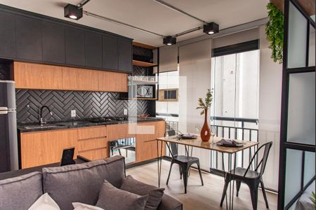 Studio para alugar com 27m², 1 quarto e sem vagaSala