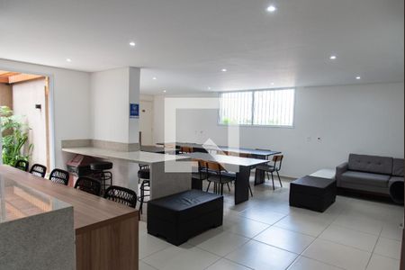 Studio à venda com 27m², 1 quarto e sem vagaSalão de festas