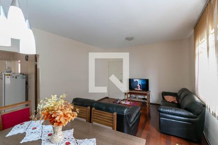 Sala de apartamento à venda com 3 quartos, 101m² em Grajaú, Belo Horizonte