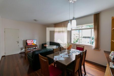 Sala de apartamento à venda com 3 quartos, 101m² em Grajaú, Belo Horizonte