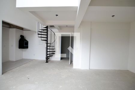 Sala de apartamento à venda com 1 quarto, 64m² em Vila João Pessoa, Porto Alegre