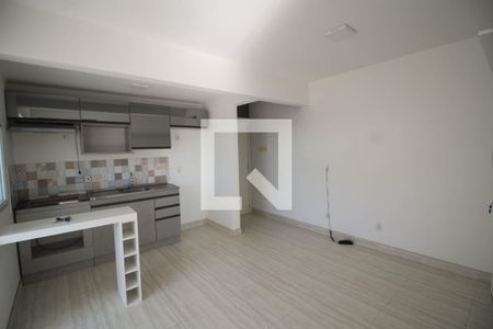 Sala/Cozinha de apartamento para alugar com 2 quartos, 50m² em Fátima, Canoas