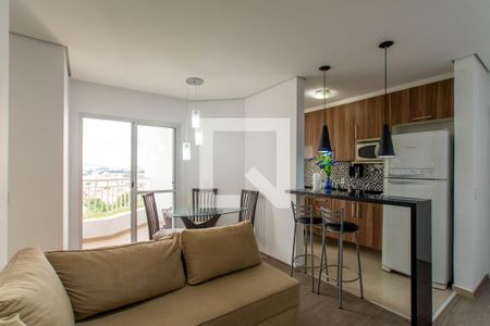 Sala de apartamento à venda com 2 quartos, 50m² em Vila Endres, Guarulhos