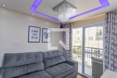 Sala  de apartamento à venda com 3 quartos, 63m² em Centro, Diadema