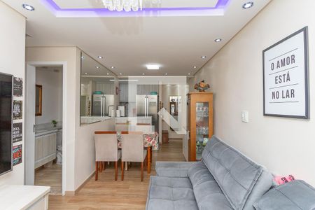 Sala  de apartamento à venda com 3 quartos, 63m² em Centro, Diadema