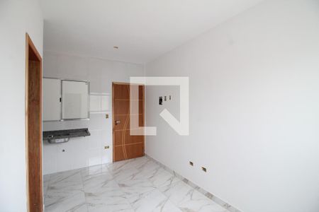 Sala/Cozinha de apartamento à venda com 1 quarto, 32m² em Vila Ré, São Paulo