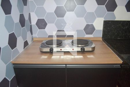 Studio para alugar com 33m², 1 quarto e 1 vaga Studio para alugar com 33m², 1 quarto e 1 vagaCozinha