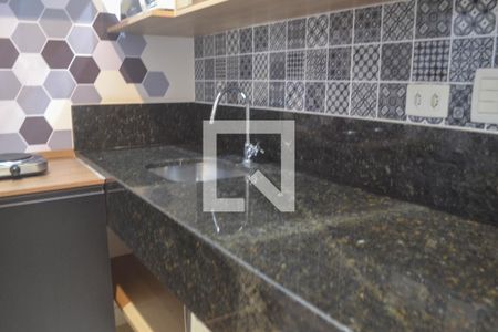 Studio para alugar com 33m², 1 quarto e 1 vaga Studio para alugar com 33m², 1 quarto e 1 vagaCozinha