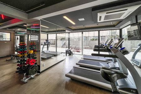 Studio para alugar com 43m², 1 quarto e 1 vagaÁrea comum - Academia