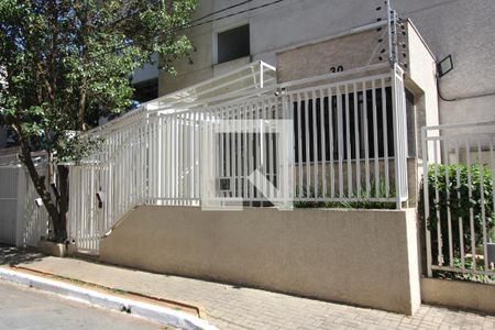 Apartamento para alugar com 60m², 2 quartos e 1 vagaFachada e portaria