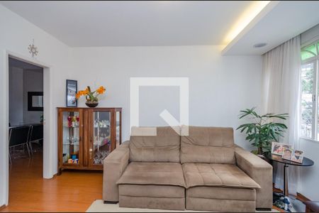 Sala 1 de apartamento à venda com 3 quartos, 120m² em Gutierrez, Belo Horizonte