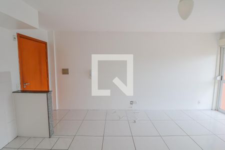 Sala e Quarto de kitnet/studio para alugar com 1 quarto, 37m² em Centro, São Leopoldo