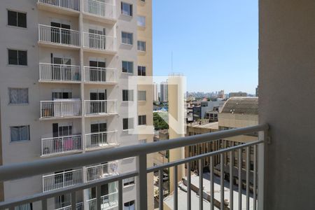 Varanda da Sala de apartamento à venda com 2 quartos, 40m² em Barra Funda, São Paulo