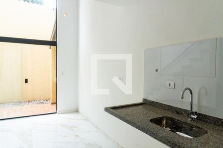 Sala/Cozinha de apartamento à venda com 1 quarto, 35m² em Vila Santa Catarina, São Paulo