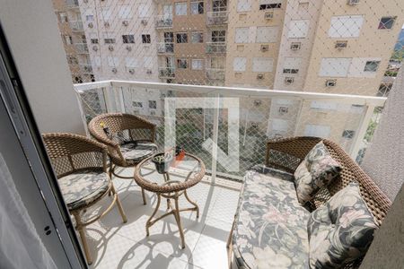Varanda da Sala de apartamento para alugar com 2 quartos, 71m² em Anil, Rio de Janeiro