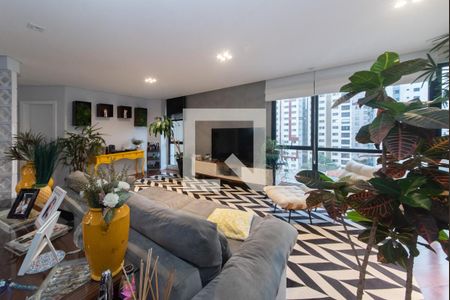 Sala de apartamento para alugar com 3 quartos, 156m² em Santa Paula, São Caetano do Sul