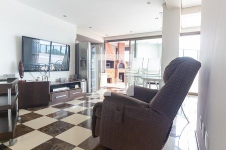 Sala de TV de apartamento à venda com 4 quartos, 384m² em Alto da Lapa, São Paulo