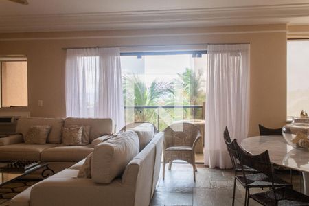 Sala de apartamento para alugar com 4 quartos, 319m² em Balneario Cidade Atlantica, Guarujá