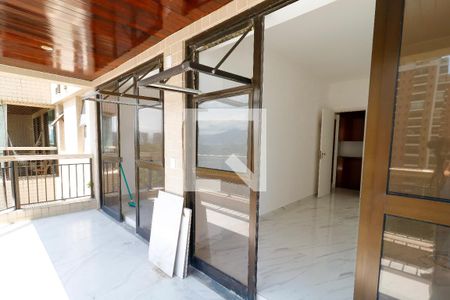 Varanda da Sala de apartamento à venda com 1 quarto, 70m² em Barra da Tijuca, Rio de Janeiro