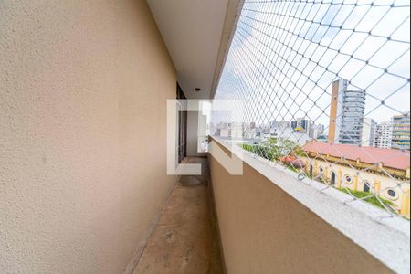 Varanda da Sala de apartamento para alugar com 4 quartos, 260m² em Centro, Santo André