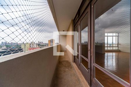 Varanda da Sala de apartamento para alugar com 4 quartos, 260m² em Centro, Santo André