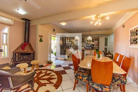 Sala de Jantar de casa à venda com 3 quartos, 120m² em Harmonia, Canoas