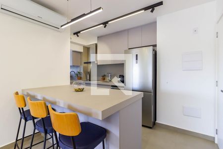 Apartamento à venda com 63m², 1 quarto e 1 vagaCozinha e Área de Serviço