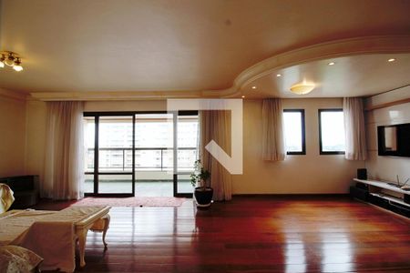 Sala de apartamento à venda com 4 quartos, 198m² em Jardim Monte Kemel, São Paulo