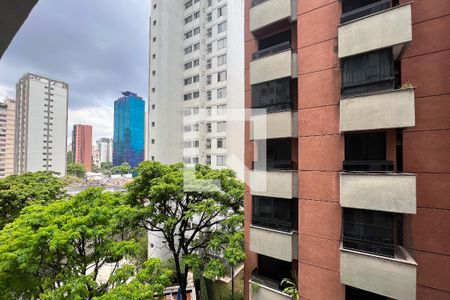 Vista de kitnet/studio para alugar com 1 quarto, 21m² em Indianópolis, São Paulo