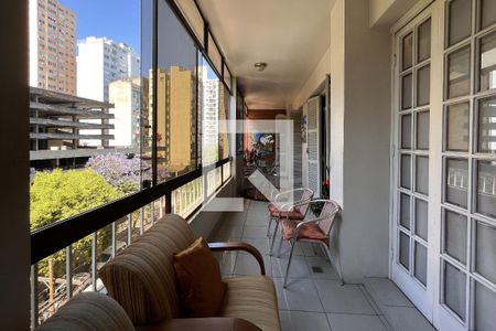Varanda de apartamento à venda com 3 quartos, 80m² em Centro Histórico, Porto Alegre
