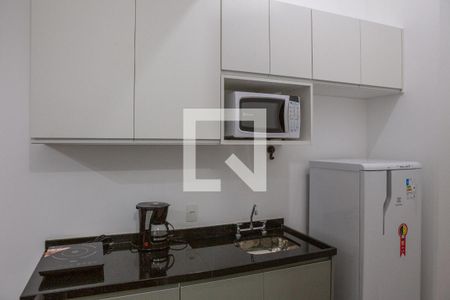 Cozinha de kitnet/studio à venda com 1 quarto, 25m² em Perdizes, São Paulo