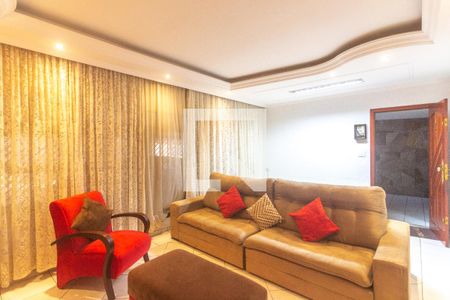 Sala de estar de casa à venda com 3 quartos, 184m² em Jardim do Mar, São Bernardo do Campo