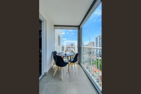 Varanda de kitnet/studio à venda com 1 quarto, 36m² em Vila Mariana, São Paulo