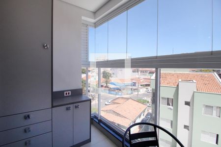 Varanda de kitnet/studio para alugar com 1 quarto, 40m² em Jardim Faculdade, Sorocaba