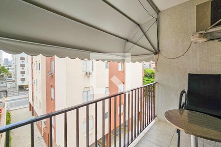 Varanda de apartamento para alugar com 3 quartos, 85m² em Balneário Cidade Atlântica, Guarujá