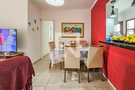 Sala de apartamento para alugar com 3 quartos, 85m² em Balneário Cidade Atlântica, Guarujá