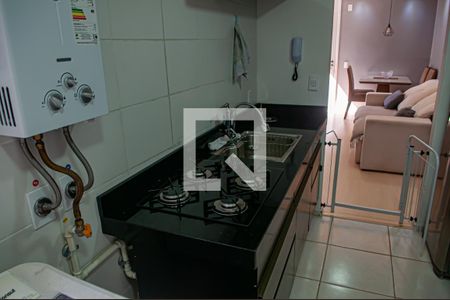 cozinha e area de serviço de apartamento à venda com 2 quartos, 47m² em Curicica, Rio de Janeiro